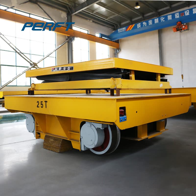 electric transfer cart for foundry environment 25 ton